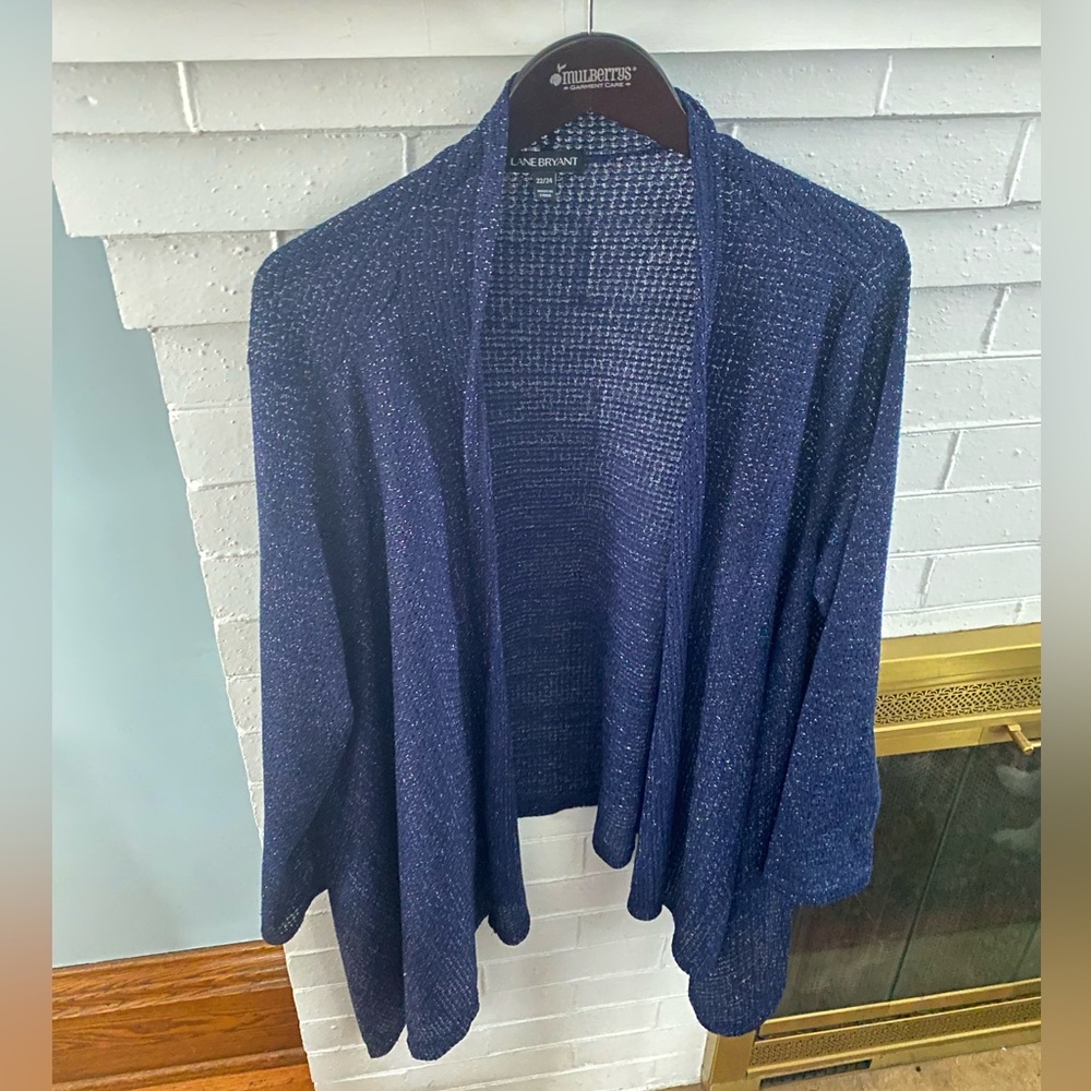 Sz 22/24 Lane Bryant Open Sweater